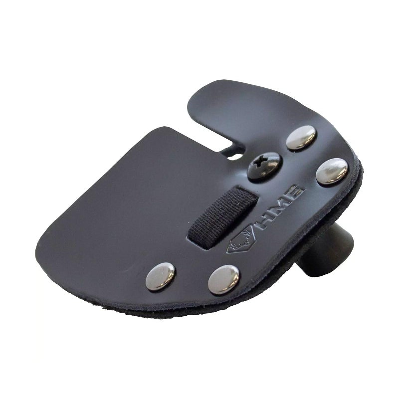 HME Archery Bow Hunting 1/8" Leather Finger Protector Finger Tab for Recurve Bows, Right Hand Only - Image 2